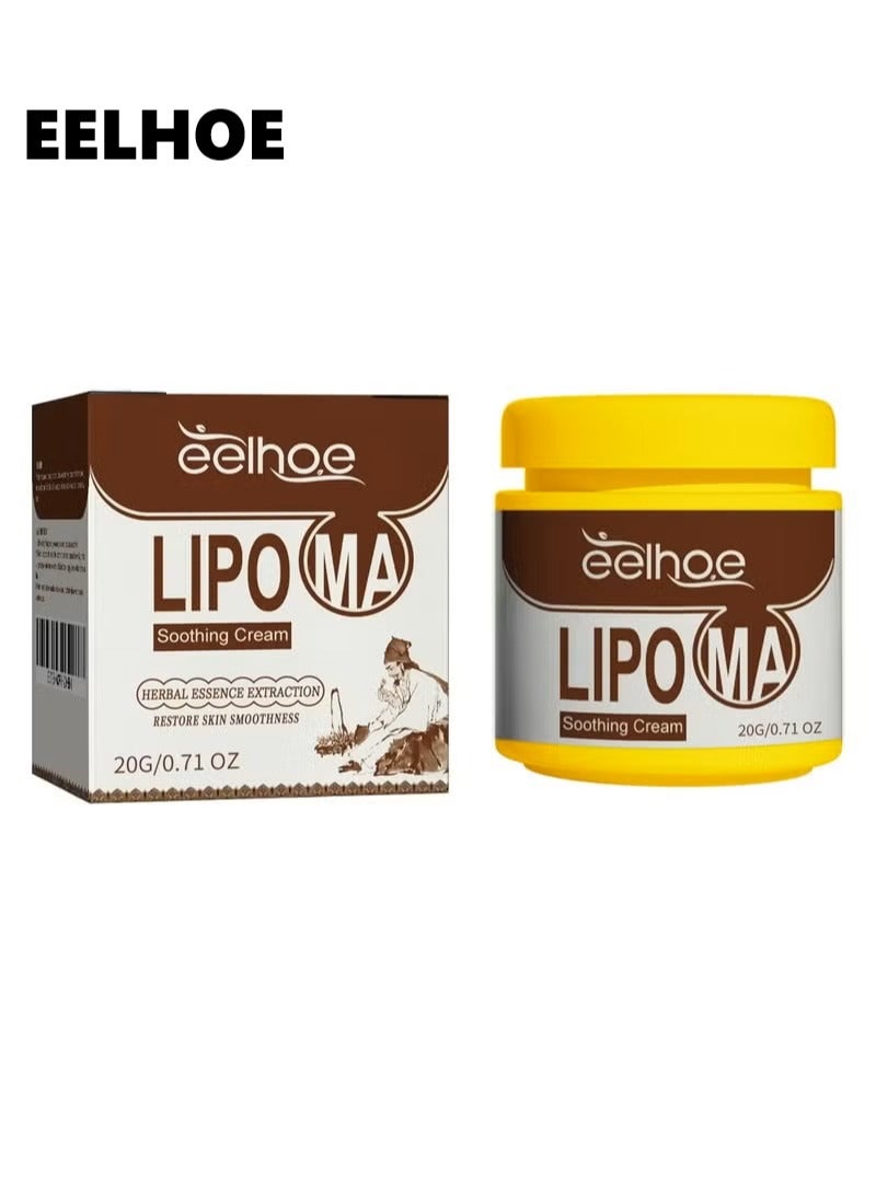 إيلهو Lipo Soothing Cream, Lipo Removal Cream, Instant Lipo Removal Cream, LumpFree Lipo Removal Cream, Herbal Lipo Removal Cream, Natural Vegetable Cream for Removing Lipo Clumps, 20 g - Image 1