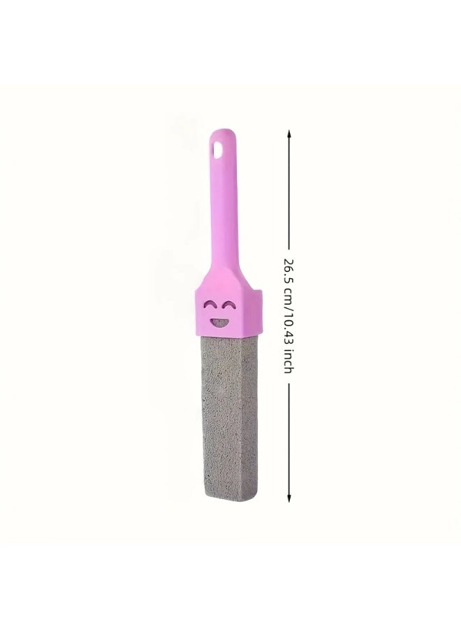 Goolsky Set of 2pcs (limestone + handle), long handled limestone toilet brush, cleaning brush, no dead end brush, Toilet Power Descaling device - perfect for bathroom/pool/home cleaning!  - Image 3