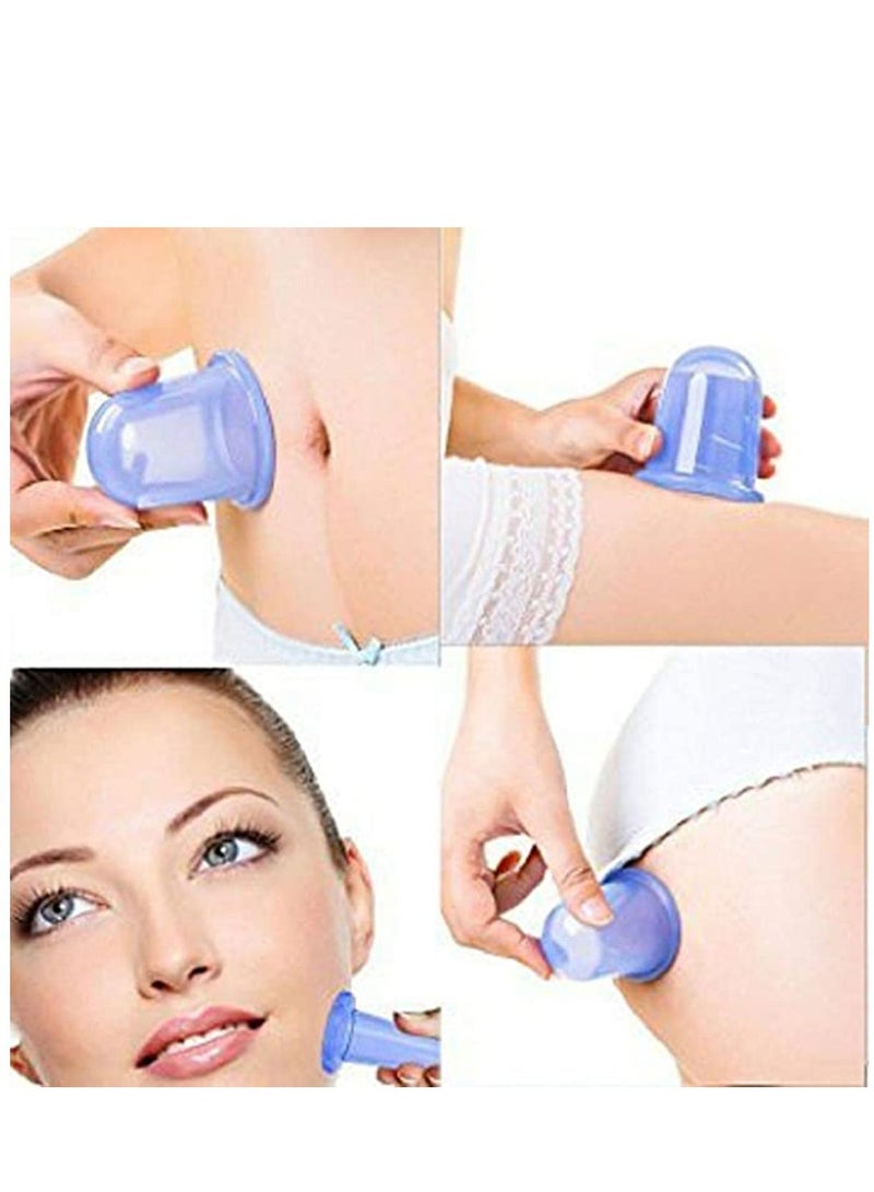 KASTWAVE Anti Cellulite Cup, Silicone Cupping Set, Anti Cellulite Roller, Cellulite Massager, Complete Cupping Therapy Set - Image 2