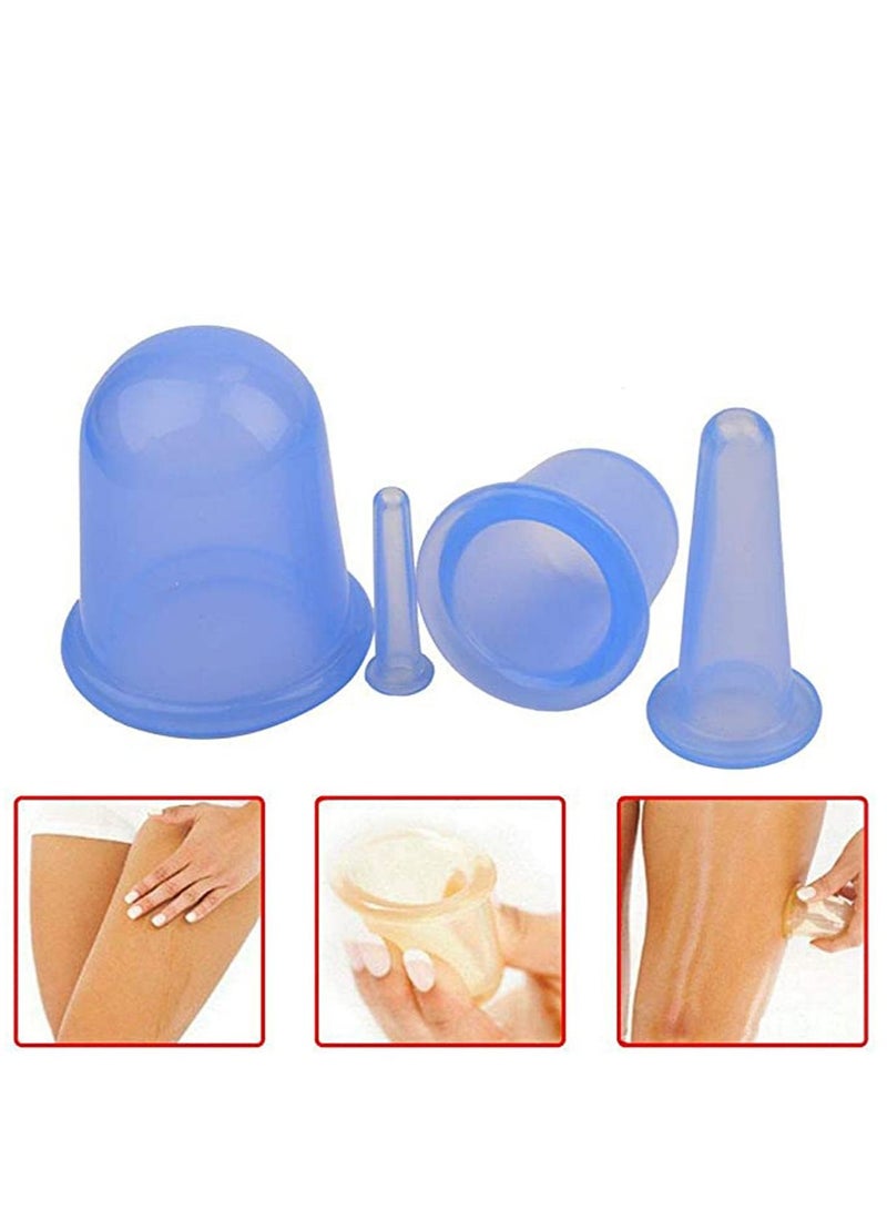 KASTWAVE Anti Cellulite Cup, Silicone Cupping Set, Anti Cellulite Roller, Cellulite Massager, Complete Cupping Therapy Set - Image 3