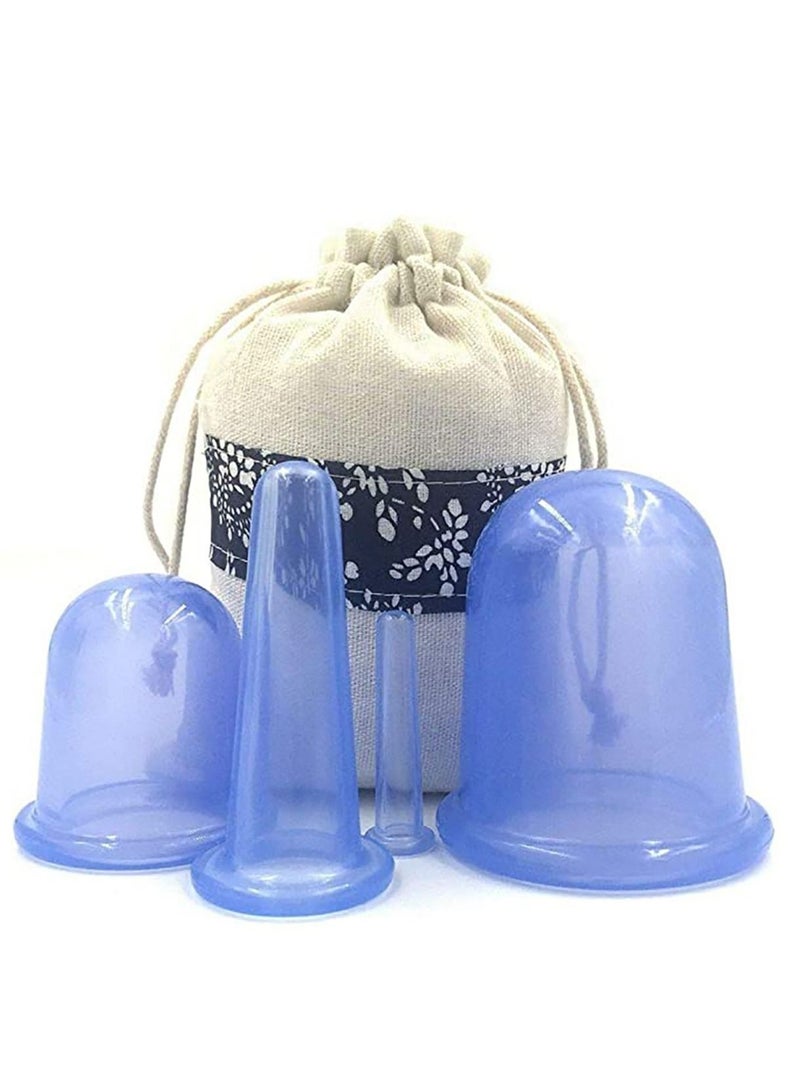 KASTWAVE Anti Cellulite Cup, Silicone Cupping Set, Anti Cellulite Roller, Cellulite Massager, Complete Cupping Therapy Set - Image 1