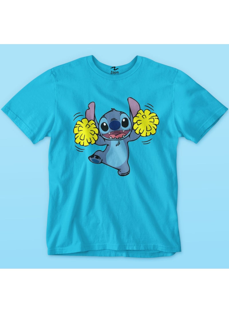 ZOOM Cheer Leader Stitch T-Shirt Design