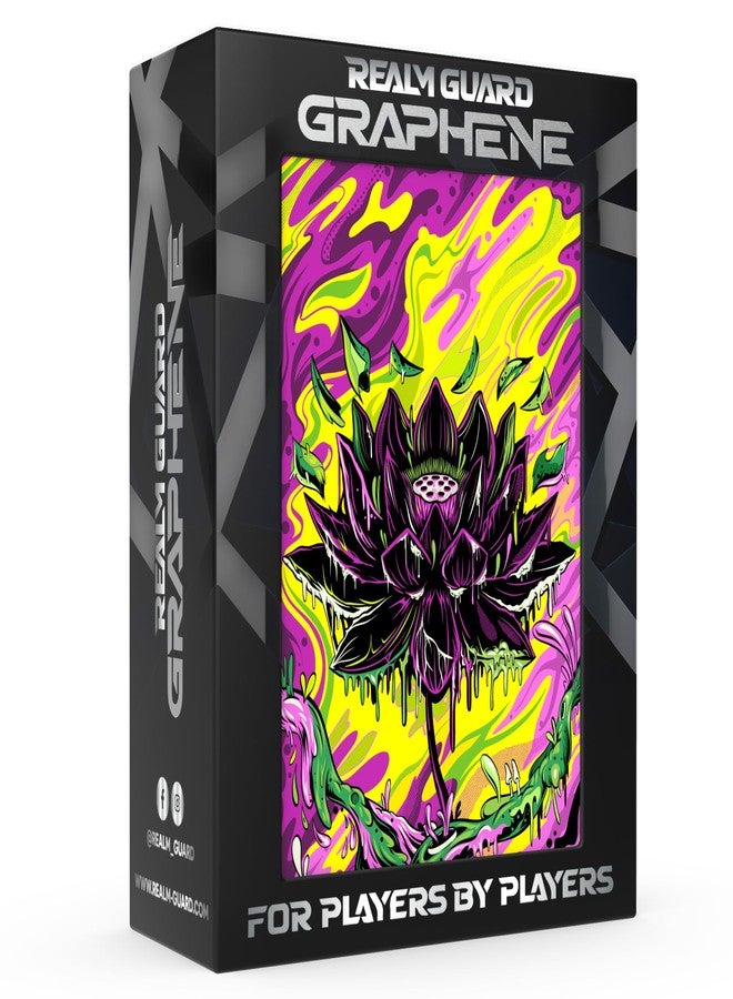 Realm Guard 100ct Matte TCG/MTG Card Art Sleeves (Melting Black Lotus) (Graphene) - Image 3