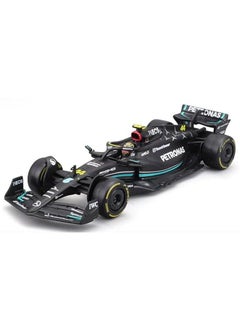 Compatible with Mercedes-AMG Petronas F1 Mercedes Benz W14 # 44 1/43 Scale Alloy Racing Model Toy Lewis Hamilton 2023 (Black)