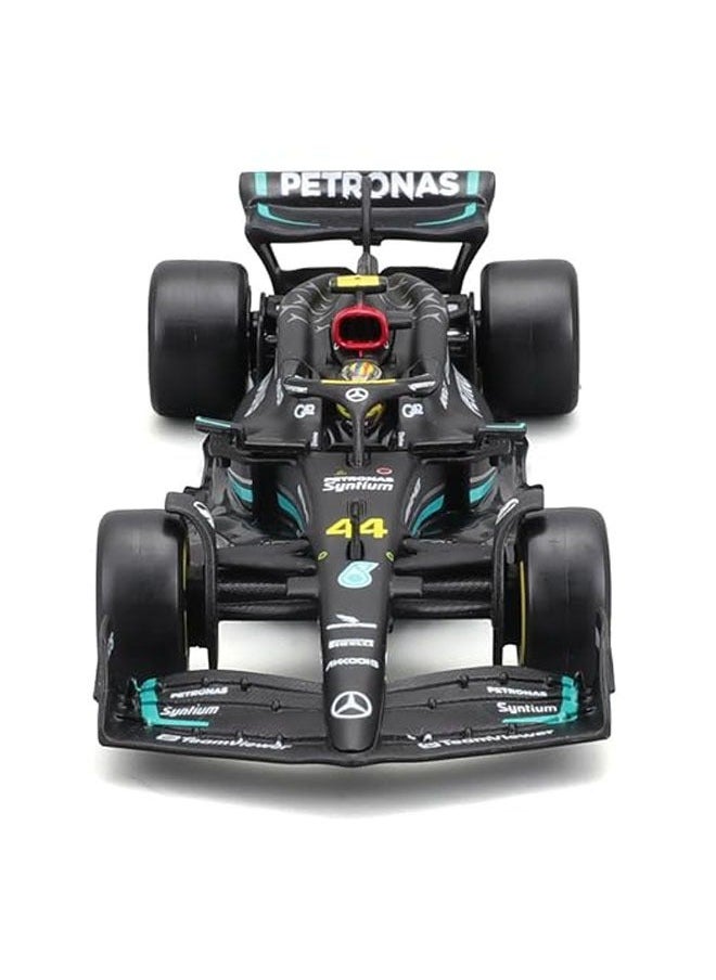 Generic - Compatible with Mercedes-AMG Petronas F1 Mercedes Benz W14 # 44 1/43 Scale Alloy Racing Model Toy Lewis Hamilton 2023 (Black) - Image 1