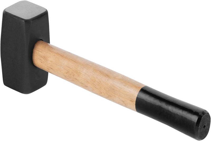 SPARTA Sledge Hammer 1000g – Forged Steel Head with Dual-Color Wooden Handle, Heavy-Duty Hand Tool for Construction & Demolition - Image 5