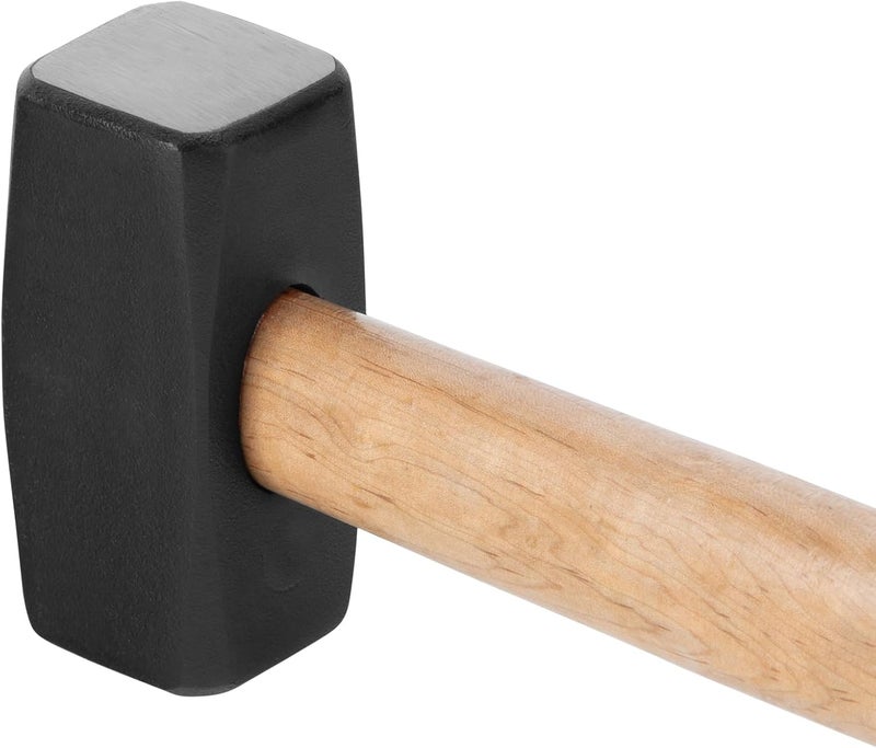 SPARTA Sledge Hammer 1000g – Forged Steel Head with Dual-Color Wooden Handle, Heavy-Duty Hand Tool for Construction & Demolition - Image 3