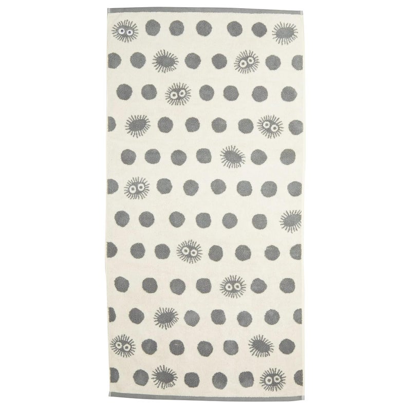 Studio Ghibli Studio Ghibli  My Neighbor Totoro  Gray Soot Sprite Marushin Silhouette Towel Series  Bath Towel 