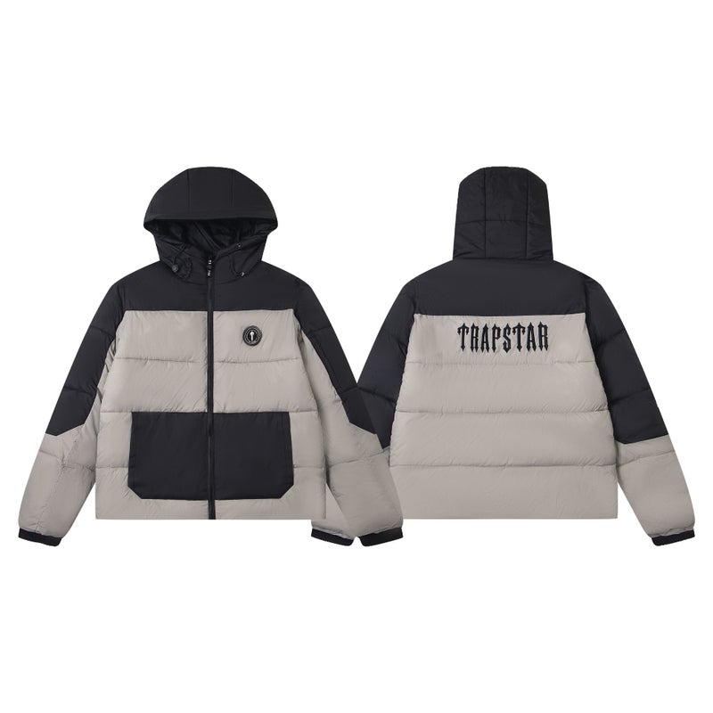 American Trapstar Embroidered Letter Jacket Windbreaker For Men And Women Loose Casual Hooded Jacket Cardigan Jacket Trendy - Image 1