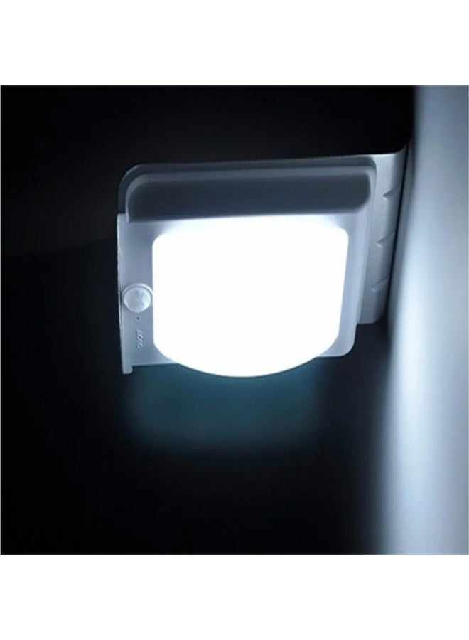 Wireless Solar-Powered PIR LED Wall Lamp -Outdoor Garden Lights with Motion Sensor, Waterproof, 16 LED - Image 2