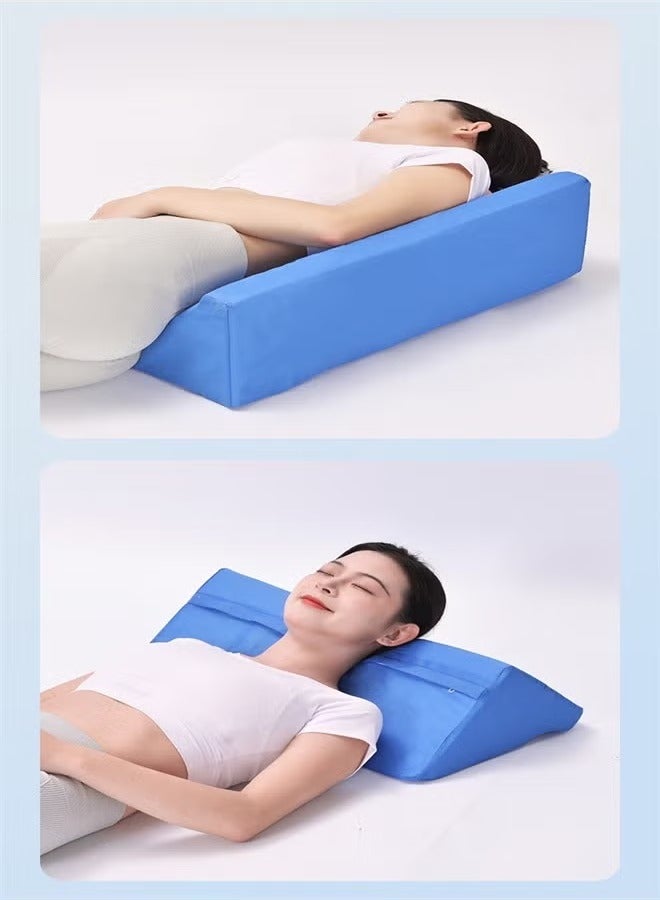 Wedge Pillow, Body Position Wedges Back Positioning Elevation Pillow, Case Pregnancy Bedroom Eevated Body Alignment Ankle Support Pillow Leg Bolster - Image 4