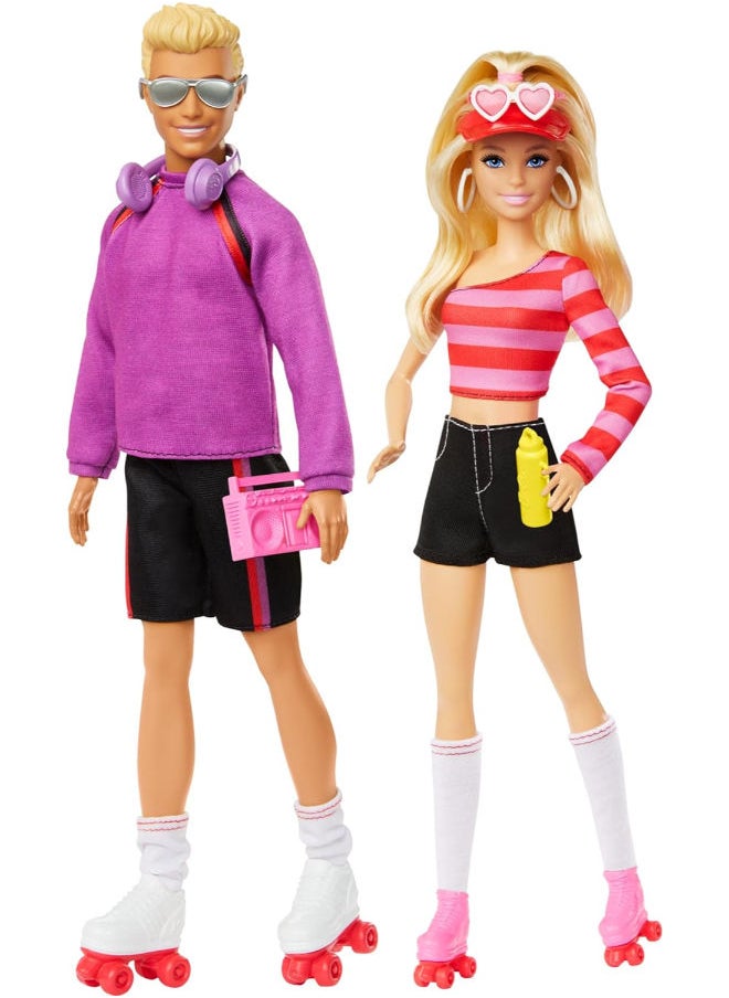 Barbie Barbie Fashionistas Set with 2 Fashion Dolls  - Image 1