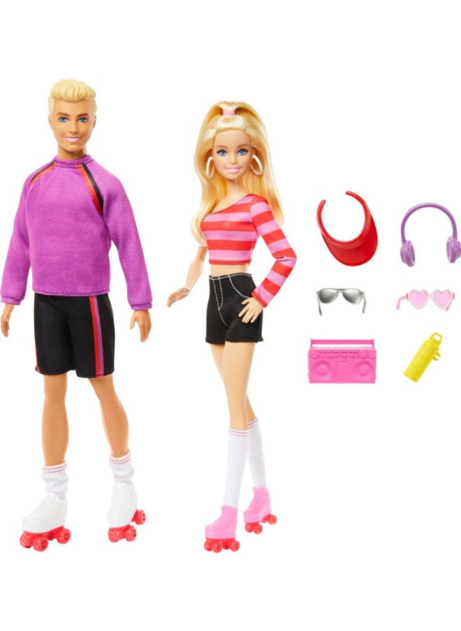 Barbie Barbie Fashionistas Set with 2 Fashion Dolls  - Image 3