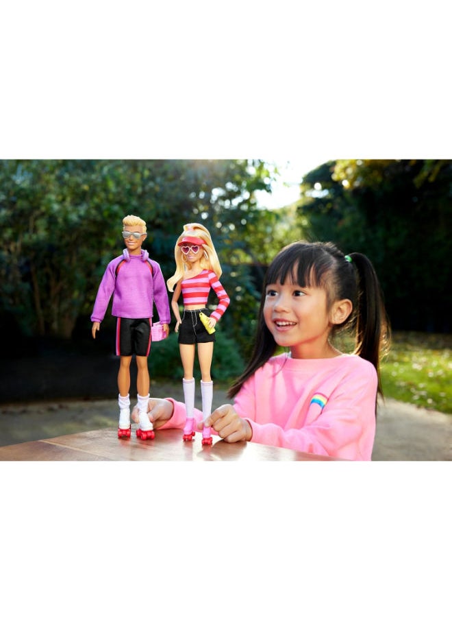 Barbie Barbie Fashionistas Set with 2 Fashion Dolls  - Image 2