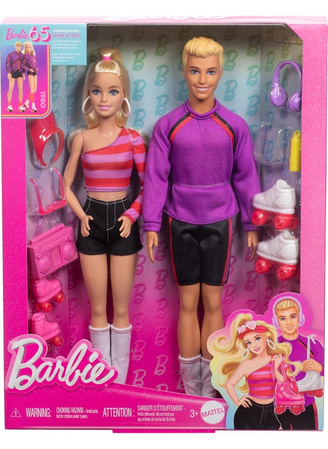 Barbie Barbie Fashionistas Set with 2 Fashion Dolls  - Image 5