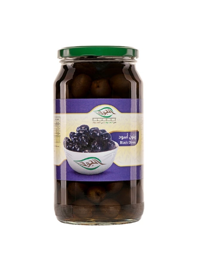 AL Jawf Al Jouf Black Olives, 600g 