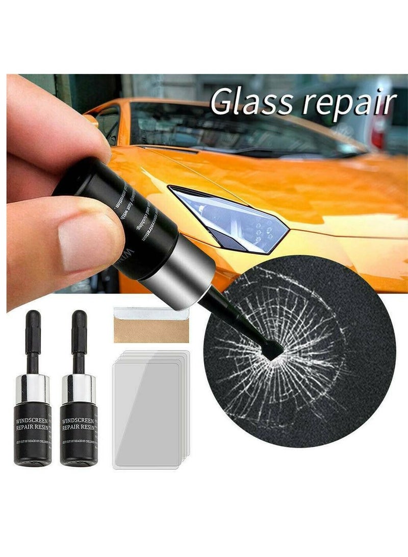 Generic 2Pc Multipurpose Used Auto Accessories Car Windshield Windscreen Glass Scratch Chip Crack Set Car Repair Tool  - Image 3