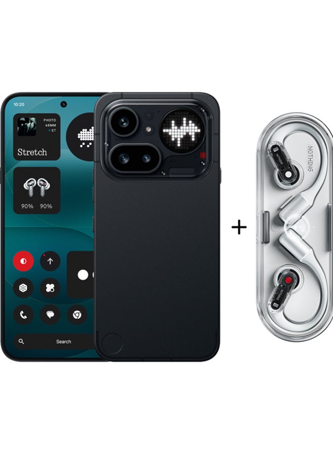 Nothing Phone 4a Pro Dual SIM 5G  Black 12GB RAM 256GB With Bundle- Middle East Version - Image 1