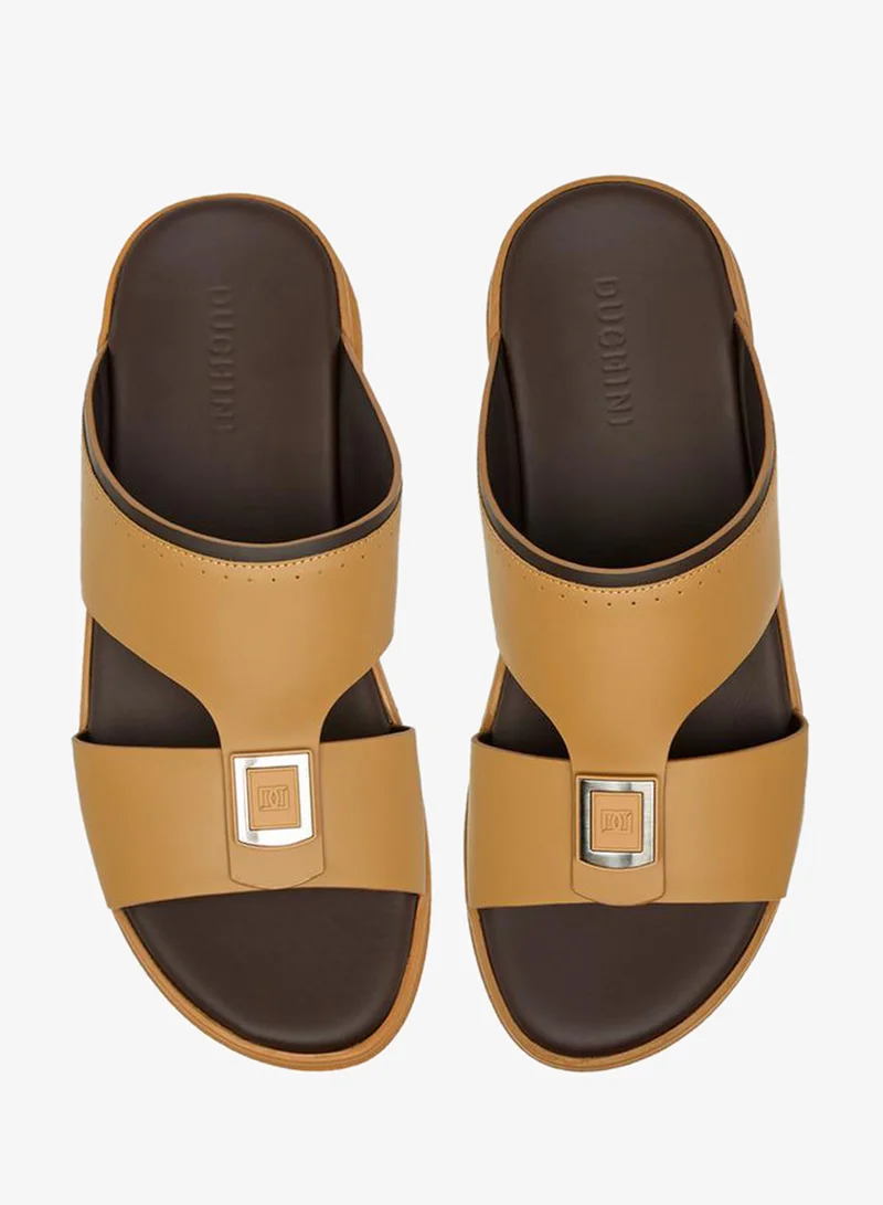 DUCHINI Men Leather Arabic Sandals Ramadan Collection