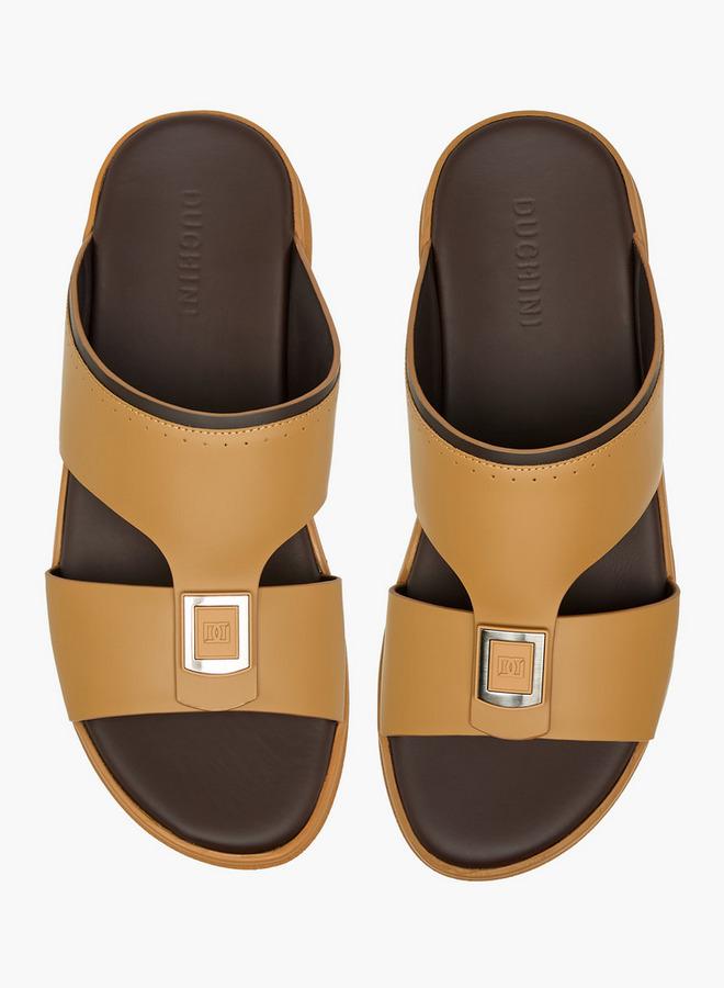 DUCHINI Men Leather Arabic Sandals - Image 1