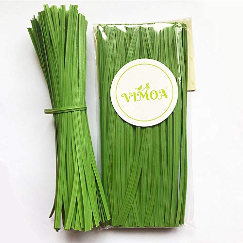 VIMOA Garden Twist Tie Plant Ties Stripes 200 pcs 6 inches for Plants, Vines and Wrapping Cords or Christmas tree - Image 3