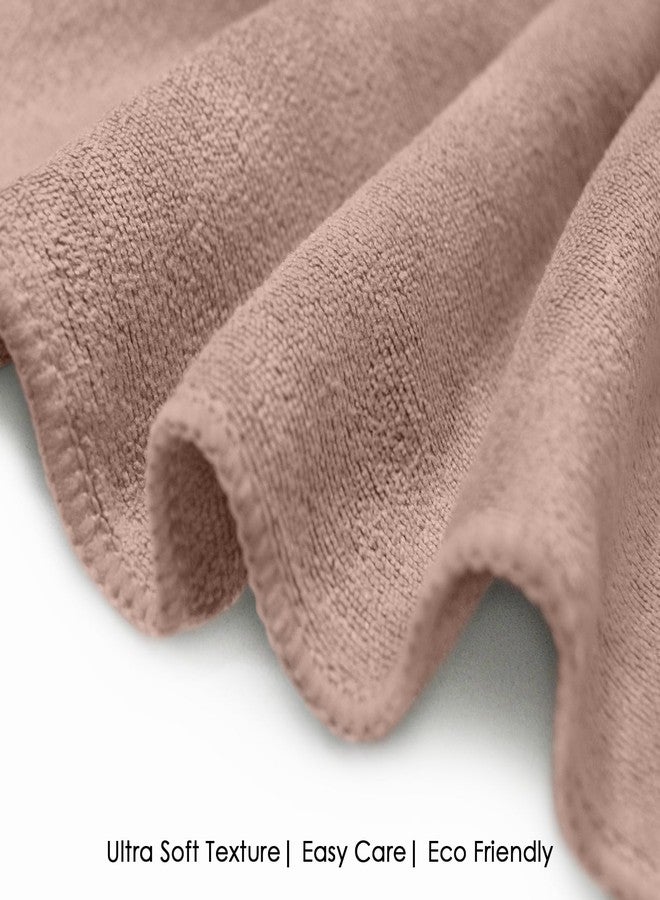HOUSSE Microfiber Face Towels | Ultra Absorbent, Odour-Free, Quick Dry 450 GSM Face Towel for Home, Gym, Travel, Running and Personal Use | 30x30 cm | Set of 4 in One Colour (Warm Beige, Pack of 4) - Image 3