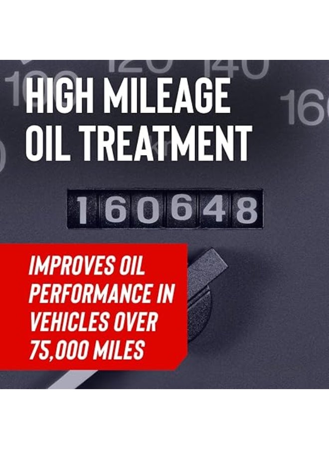 STP 78595 High Mileage Oil Treatment plus Stop Leak - 15 floz - Image 2