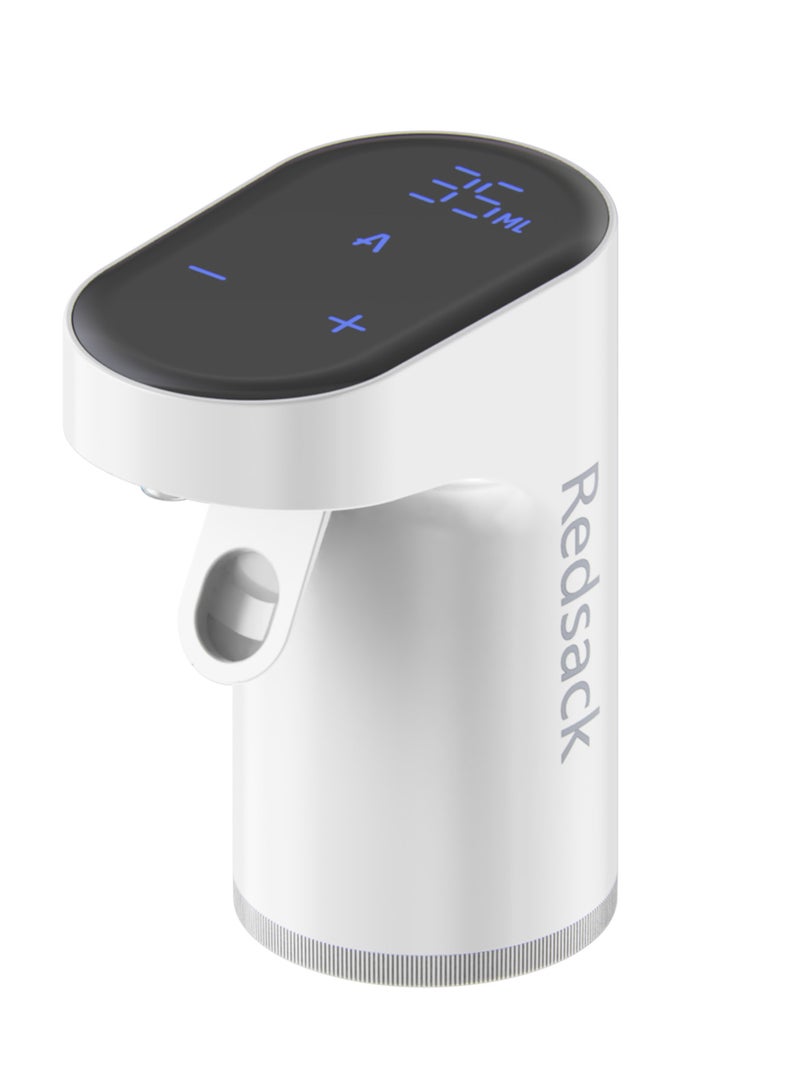 ردساک موزع مشروبات ذكي رقمي قابل لإعادة الشحن من ريدساك، موزع مشروبات كهربائي، كمية قابلة للتعديل، أفضل فكرة هدية / لون أبيض - Image 1