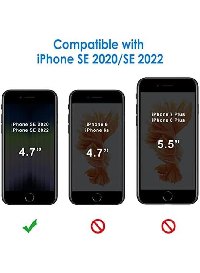 Jetech Case For Iphone Se 3 2 2022 2020 Edition 4.7 Inch Non Yellowing Shockproof Phone Bumper Cover Anti Scratch Clear Back Clear - Image 2