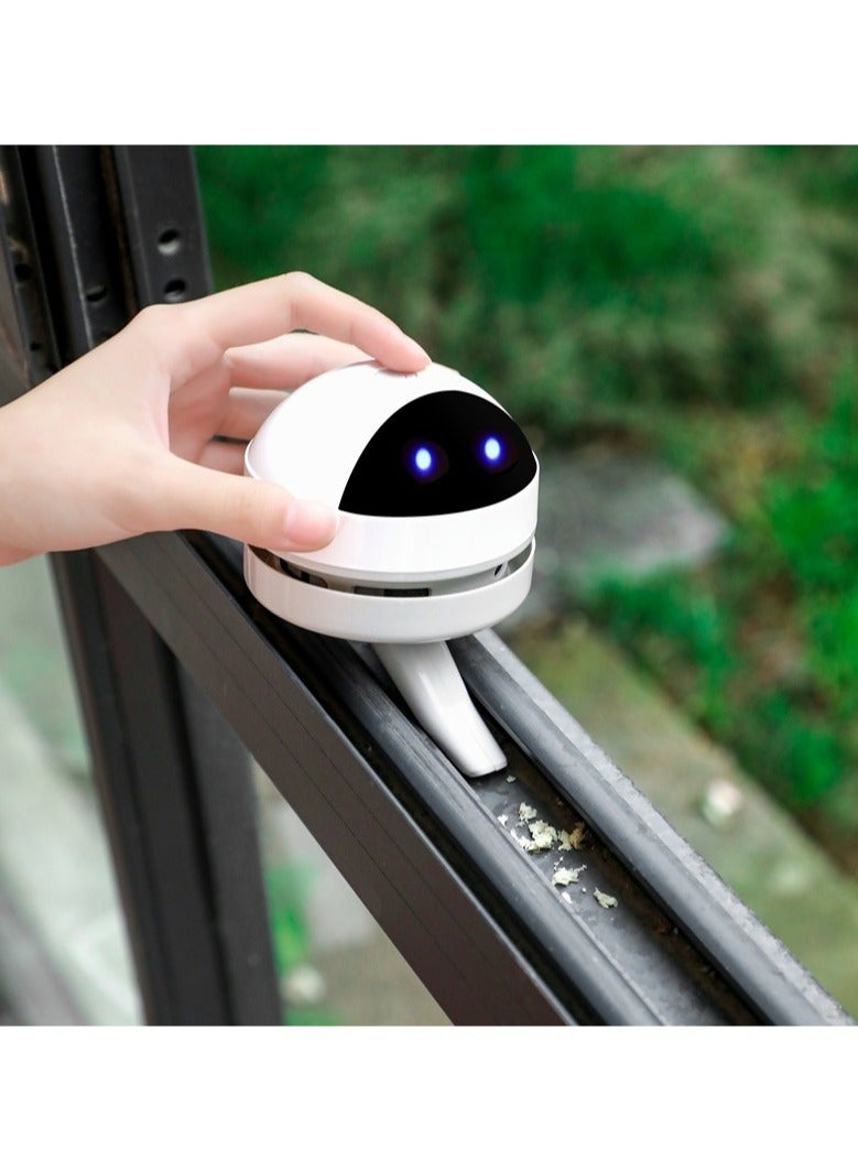 AROAQ Mini Robot Desktop Vacuum Cleaner for Pick up Tiny Items - Image 2