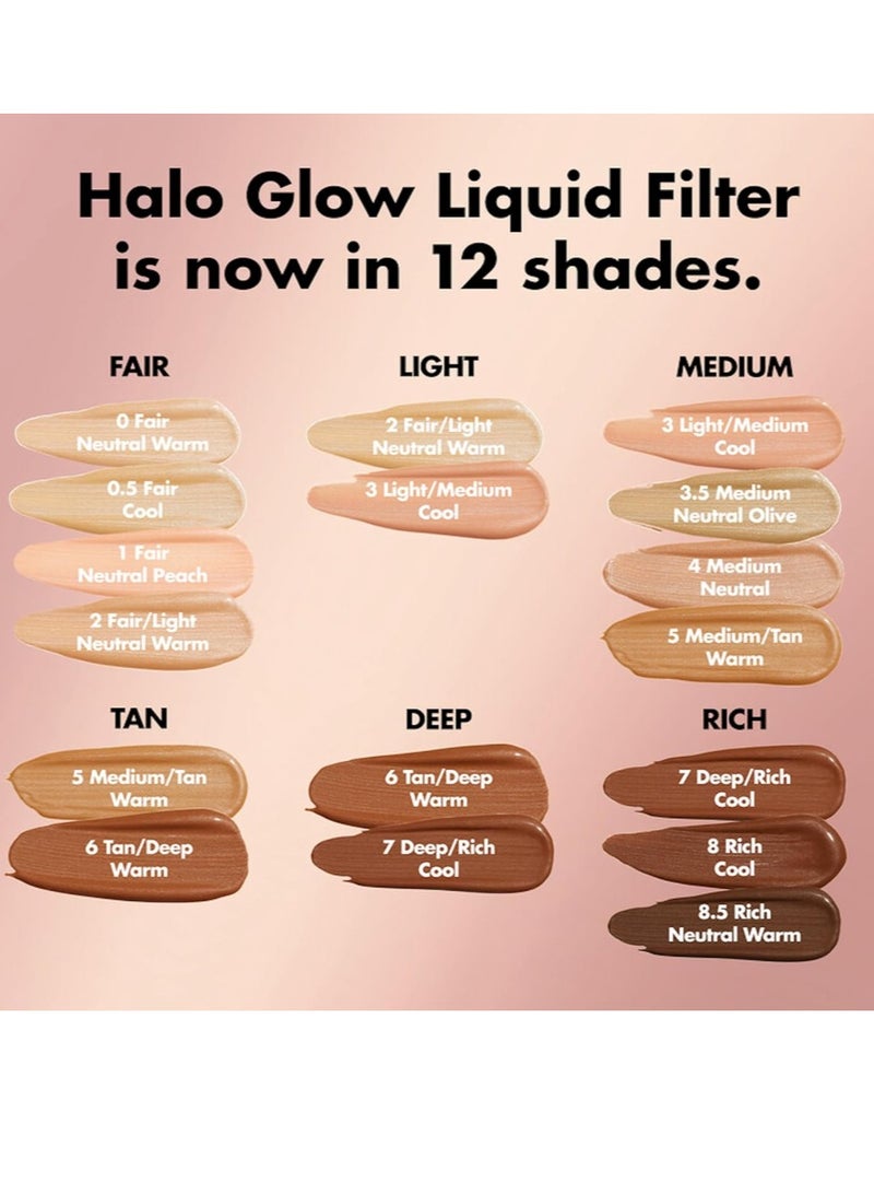 إلف فلتر سائل هالو جلو 5 ميديم/تان 31.5 مل - Image 3