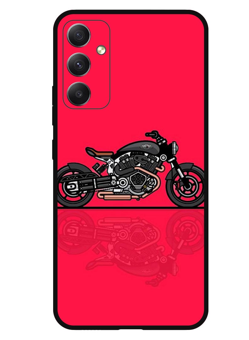 Theodor Protective Case Anti Scratch Shock Proof Bumper Cover For Samsung Galaxy A24 4G Sports Bike - Image 1