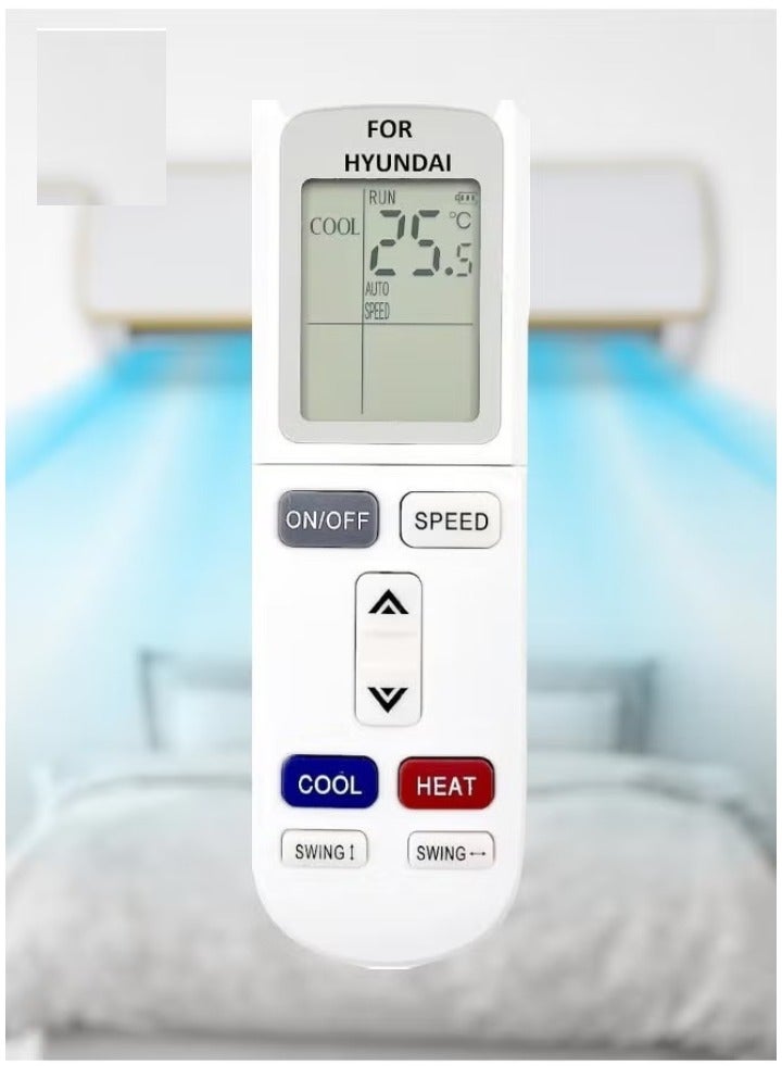 TIGER Air Conditioner Remote Control for Aux YKR-L/101E, YKR-L/103E, YKR-L/102E – LCD A/C Remote Controller Replacement, Easy-to-Use, Compatible, Durable Remote for Aux Air Conditioners - Image 2