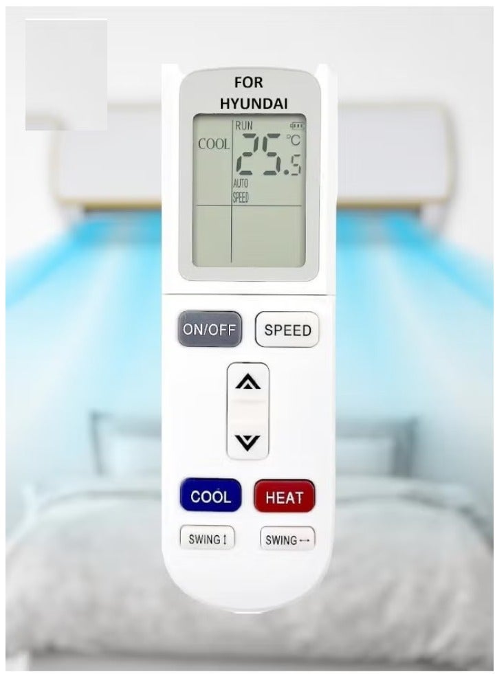 TIGER Air Conditioner Remote Control for Aux YKR-L/101E, YKR-L/103E, YKR-L/102E – LCD A/C Remote Controller Replacement, Easy-to-Use, Compatible, Durable Remote for Aux Air Conditioners - Image 1