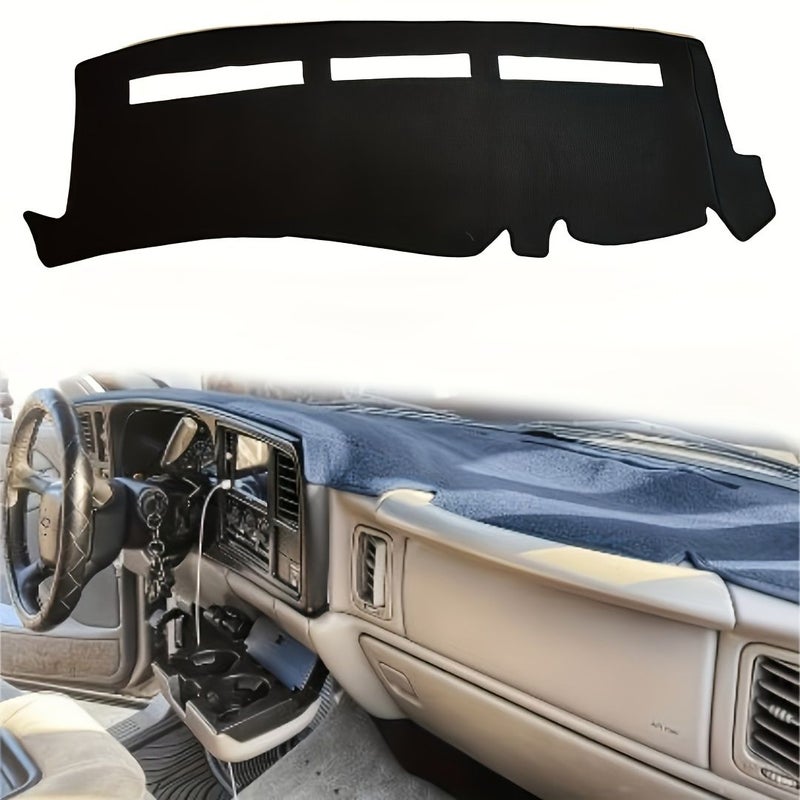 For Chevrolet 1999 2006 Black Left Hand Drive Dashboard Pad Durable Easy Install - Image 1