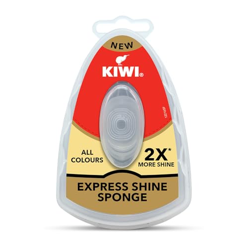KIWI Express Shine Instant Sponge Shoe Polish 5ml Wax Leather - Image 1