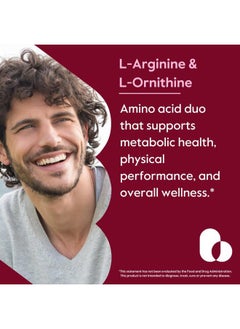 BESTVITE L-Arginine L-Ornithine 500-250 (120 Vegetarian Capsules) - No Stearates - No Fillers - Vegan - Non GMO - Gluten Free - No Calcium Silicate  - Image 4