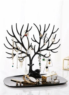 Kutis Deer Jewelry Earrings Necklace Ring Pendant Bracelet Organizer Holder  - Image 3