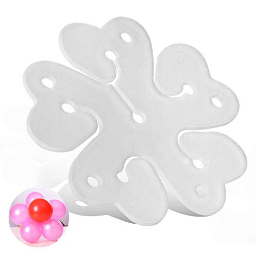 Balloonistics 12 Pcs Portable Flower Shape Balloon Clips Holder for Wedding Event Decorations Birthday Party Supplies - Image 3