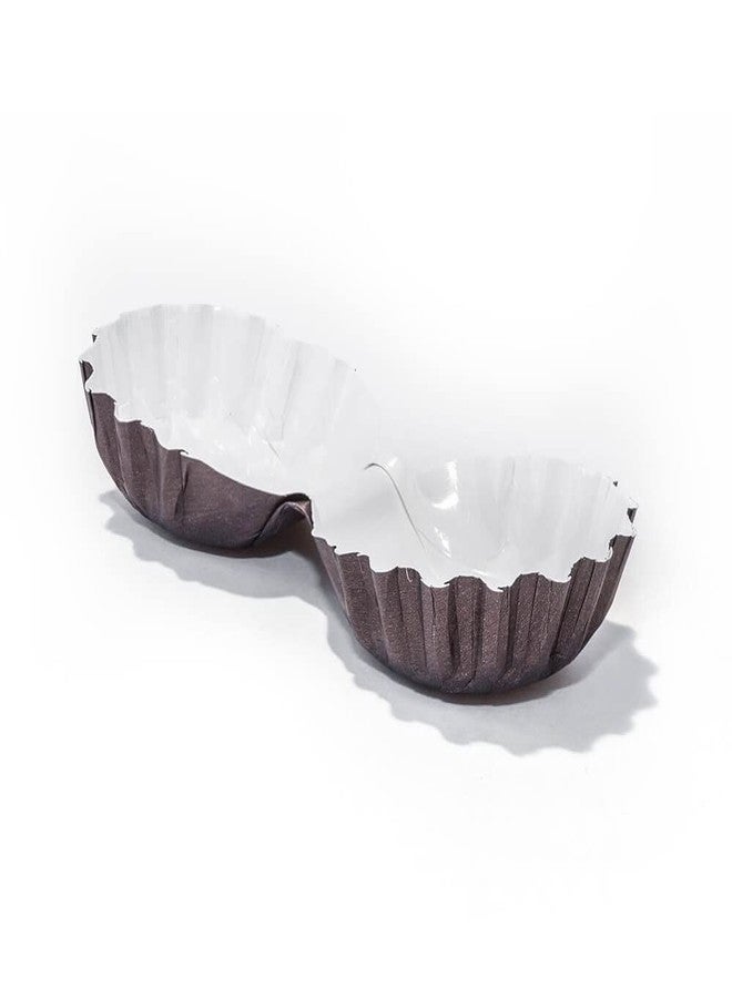 Decony Double Bite Mold is a free-standing dual cup paper baking mold Egg Tart Molds For Baking,Cupcake Cake Muffin Mold Tin Pan Baking Non Stick - Image 2