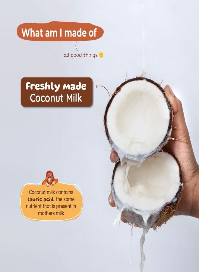 ROOT and SOIL - Baby Massage Oil 'Classic' Refill Pack - 200 ML | 0+ Months, From Fresh Coconut Milk | Newborn & infant friendly | 100% Natural & Herbal | Mineral oil free | No Preservatives. - Image 3
