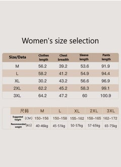 GUDOO Thermal Underwear for Women Fleece Lined Base Layer Pajama Set Women's Thermal Underwear Set, Base Layer Set, Soft, Wool Thermal Clothing Set  - Image 3