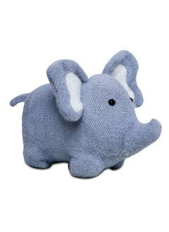 Webby Webby Soft Standing Animal Plush Elephant Toy, Gray 30cm  - Image 1