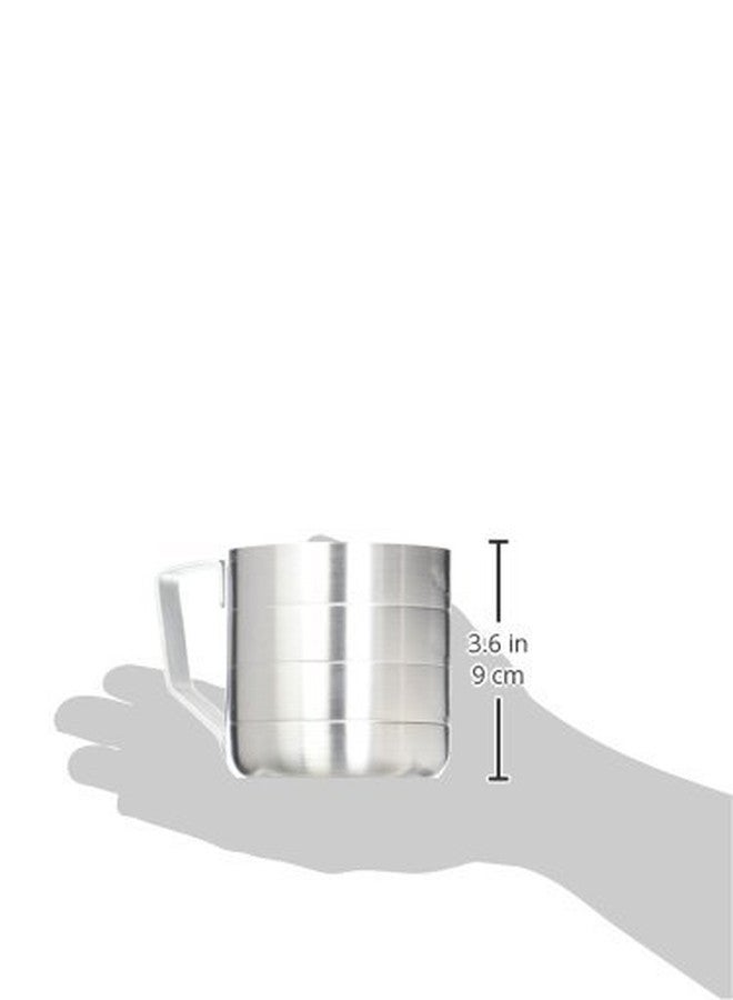 CRESTWARE Measuring Cup,Aluminum,1/2 qt. Dry (MEA05D) - Image 3