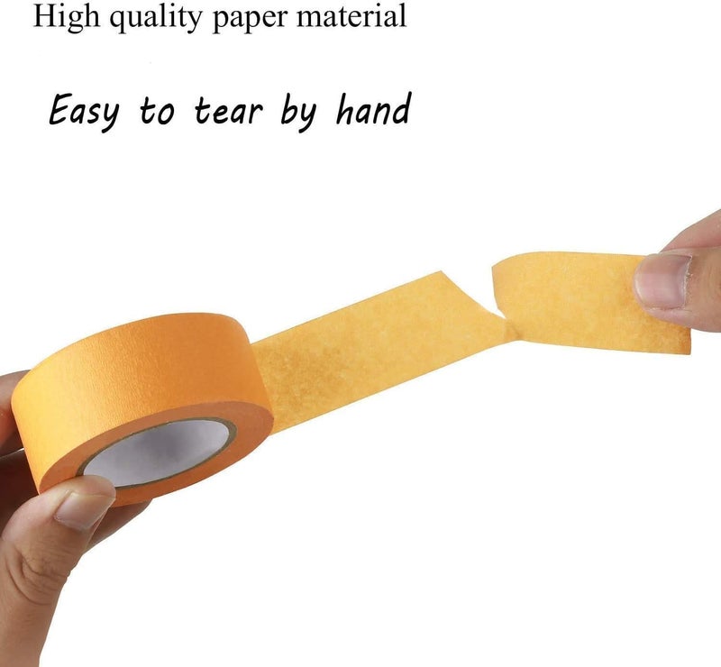 Labeling DIY Arts Crafts Colored Masking Tape for Kids (6 Rolls) - Image 5