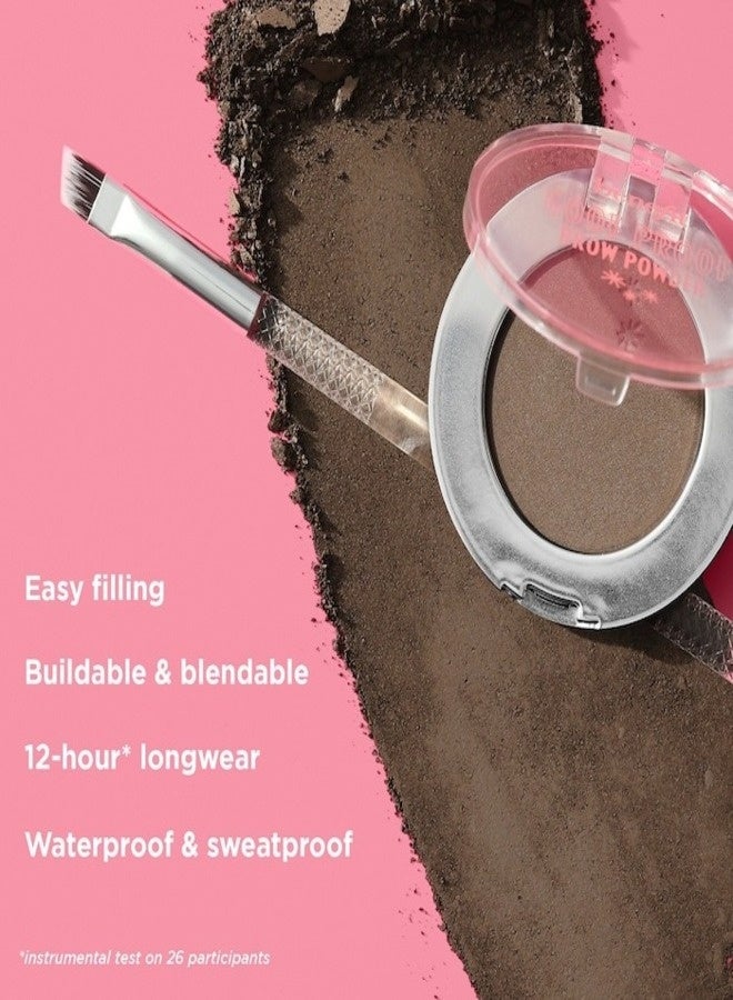 بينيفت بودرة حواجب مضادة للماء من بينيفت كوزمتكس، 1.9 غرام - لون 3.5 بني متوسط ​​محايد - بودرة حواجب طويلة الأمد ومقاومة للتلطخ لامتلاء طبيعي - Image 5