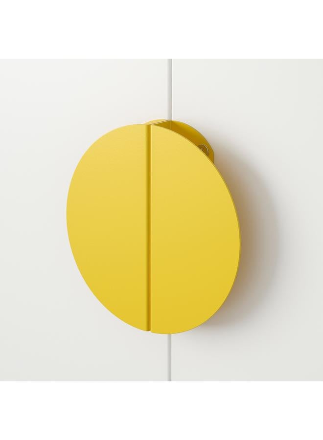 Zaboon Handle, yellow/half-round, 130 mm - Image 3