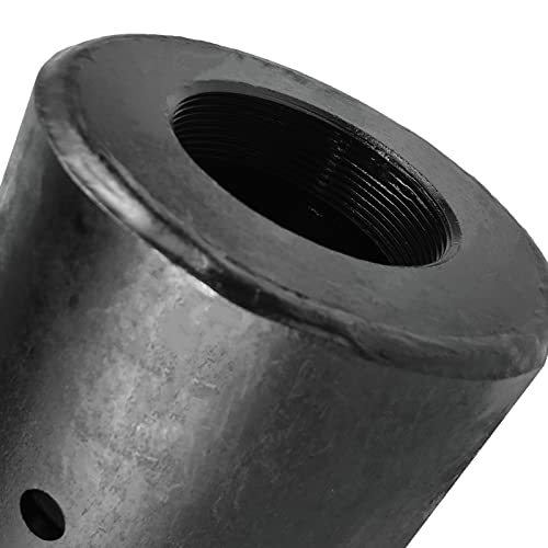 JACKCHEN 3.9 Inch(100mm) pile socket for JACKCHEN gasoline pile driver, black pile sleeve - Image 3