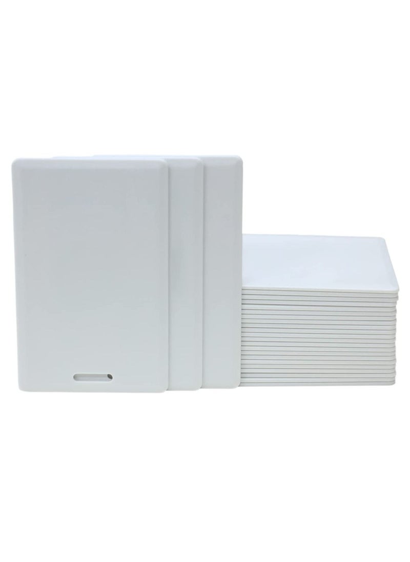 Rubik 125khz RFID Cards Writable Proximity Thick Plastic Key Blank T5577/T5200 Rewritable ID Card (10 Cards) 