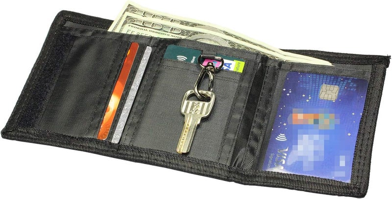 Jonyee Kids Wallet for Boys and Girls, Novelty Wallet for Boys Ages 5-7, Camo Teen Wallet for Kids Birthday Gifts (Navy Blue) - Image 2